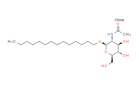 CAS No. 152914-69-7, Tetradecyl 2-acetamido-2-deoxy-b-D-glucopyranoside