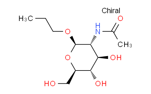 CAS No. 70832-36-9, Propyl 2-acetamido-2-deoxy-b-D-glucopyranoside