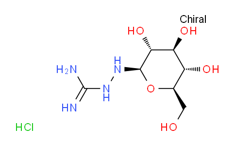 CAS No. 109853-81-8, N1-b-D-Glucopyranosylamino-guanidine HCl