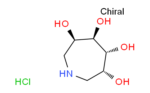 CAS No. 178964-40-4, (3R,4R,5R,6R)-3,4,5,6-Tetrahydroxyazepane Hydrochloride
