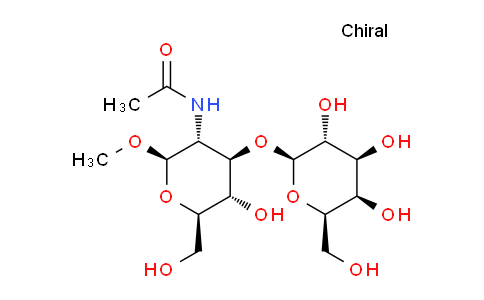 CAS No. 100836-88-2, Methyl 2-acetamido-2-deoxy-3-O-(b-D-galactopyranosyl)-b-D-glucopyranose