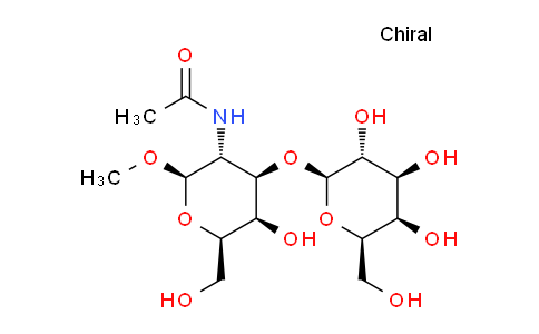 CAS No. 88274-25-3, Methyl 2-acetamido-2-deoxy-3-O-(b-D-galactopyranosyl)-b-D-galactopyranose