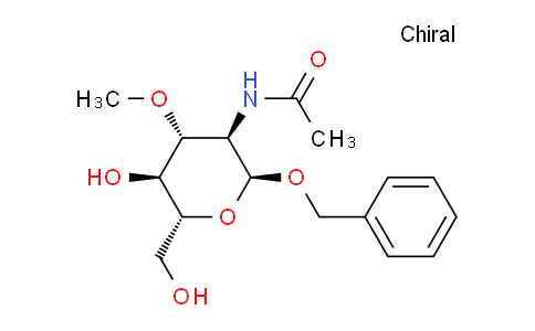 CAS No. 93215-41-9, Benzyl 2-acetamido-2-deoxy-3-O-methyl-a-D-glucopyranoside