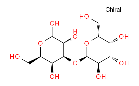 CAS No. 13168-24-6, 3-O-a-D-Galactopyranosyl-D-galactopyranose