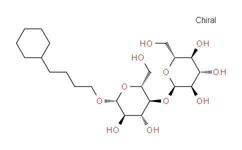 CAS No. 181135-57-9, 4-Cyclohexylbutyl-4-O-(a-D-glucopyranosyl)-b-D-glucopyranoside