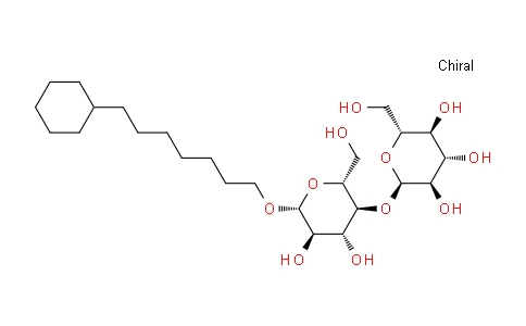 DY754469 | 349477-49-2 | 7-Cyclohexylheptyl-4-O-(a-D-glucopyranosyl)-b-D-glucopyranoside