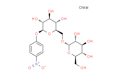 CAS No. 104872-92-6, 4-Nitrophenyl 6-O-(a-D-glucopyranosyl)-b-D-glucopyranoside
