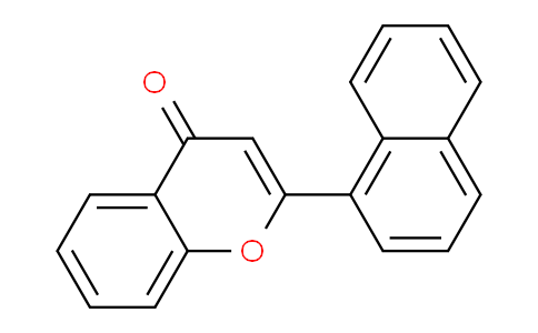 CAS No. 113486-35-4, 2-(Naphthalen-1-yl)-4H-chromen-4-one