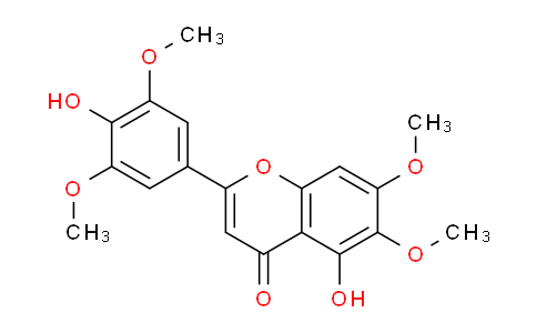 CAS No. 83133-17-9, 4',5-Dihydroxy-3',5',6,7-Tetramethoxyflavone