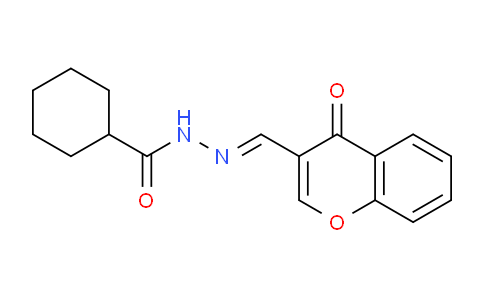 CAS No. 477733-88-3, N'-((4-Oxo-4H-chromen-3-yl)methylene)cyclohexanecarbohydrazide