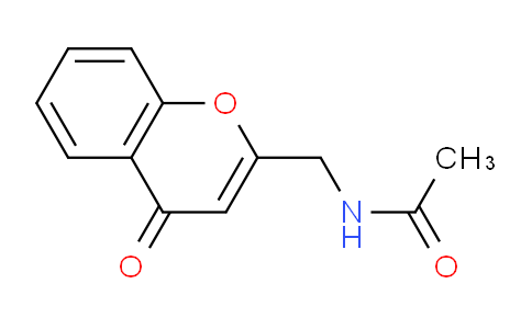 CAS No. 276687-59-3, N-((4-Oxo-4H-chromen-2-yl)methyl)acetamide
