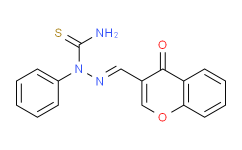 CAS No. 119401-94-4, 2-((4-Oxo-4H-chromen-3-yl)methylene)-1-phenylhydrazinecarbothioamide