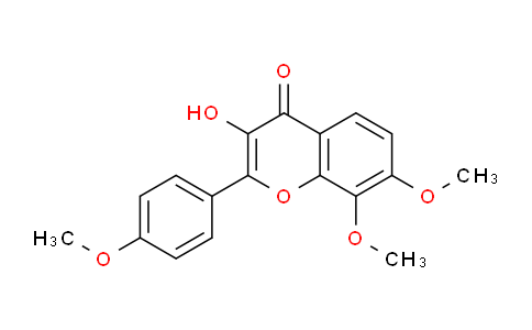 CAS No. 57499-06-6, 3-Hydroxy-7,8-dimethoxy-2-(4-methoxyphenyl)-4H-chromen-4-one