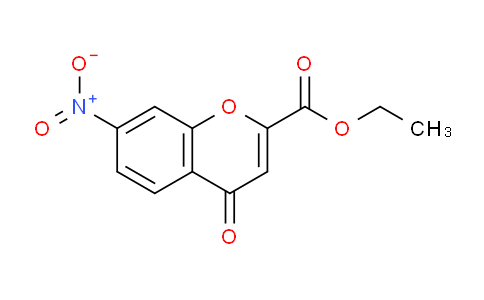 CAS No. 30192-08-6, Ethyl 7-nitro-4-oxo-4H-chromene-2-carboxylate