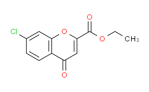 CAS No. 113850-94-5, Ethyl 7-chloro-4-oxo-4H-chromene-2-carboxylate