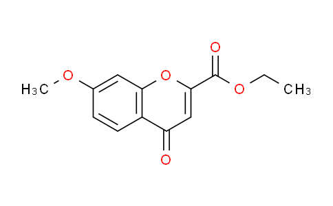 CAS No. 38322-74-6, Ethyl 7-methoxy-4-oxo-4H-chromene-2-carboxylate