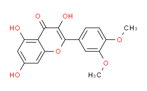 CAS No. 3306-29-4, 2-(3,4-Dimethoxyphenyl)-3,5,7-trihydroxy-4H-chromen-4-one