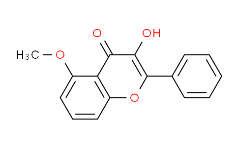 CAS No. 6665-81-2, 3-Hydroxy-5-methoxy-2-phenyl-4H-chromen-4-one