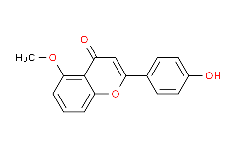 CAS No. 106848-87-7, 2-(4-Hydroxyphenyl)-5-methoxy-4H-chromen-4-one