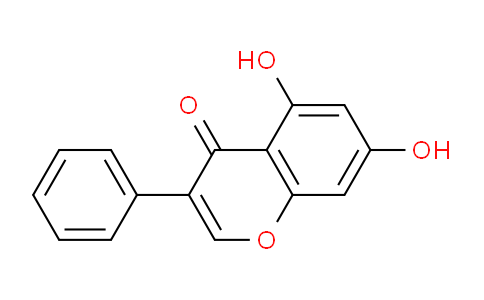 CAS No. 4044-00-2, 5,7-Dihydroxy-3-phenyl-4H-chromen-4-one