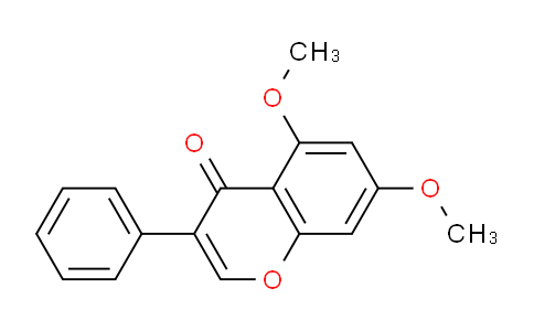 CAS No. 26964-35-2, 5,7-Dimethoxy-3-phenyl-4H-chromen-4-one