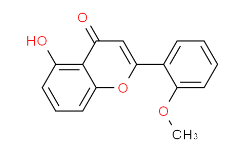 CAS No. 6665-71-0, 5-Hydroxy-2-(2-methoxyphenyl)-4H-chromen-4-one
