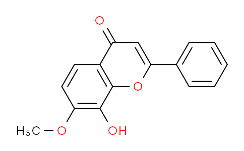 CAS No. 40316-76-5, 8-Hydroxy-7-methoxy-2-phenyl-4H-chromen-4-one