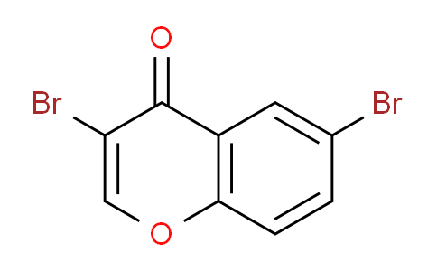CAS No. 115237-39-3, 3,6-Dibromo-4H-chromen-4-one