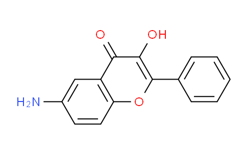 CAS No. 107915-41-3, 6-Amino-3-hydroxy-2-phenyl-4H-chromen-4-one