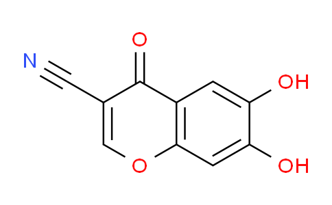 CAS No. 50743-44-7, 6,7-Dihydroxy-4-oxo-4H-chromene-3-carbonitrile