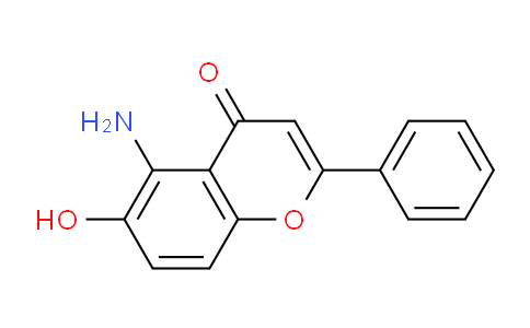 CAS No. 742073-27-4, 5-Amino-6-hydroxy-2-phenyl-4H-chromen-4-one