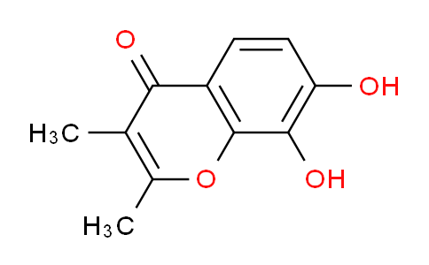 CAS No. 91344-90-0, 7,8-Dihydroxy-2,3-dimethyl-4H-chromen-4-one