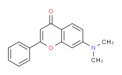 CAS No. 93315-70-9, 7-(Dimethylamino)-2-phenyl-4H-chromen-4-one