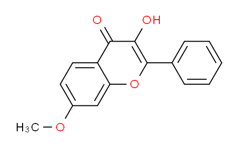 CAS No. 7478-60-6, 3-Hydroxy-7-methoxy-2-phenyl-4H-chromen-4-one