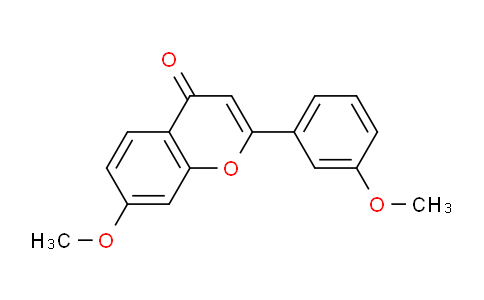 CAS No. 6802-49-9, 7-Methoxy-2-(3-methoxyphenyl)-4H-chromen-4-one