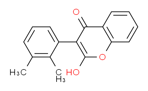 CAS No. 73791-09-0, 3-(2,3-Dimethylphenyl)-2-hydroxy-4H-chromen-4-one