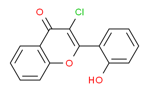 CAS No. 70460-44-5, 3-Chloro-2-(2-hydroxyphenyl)-4H-chromen-4-one
