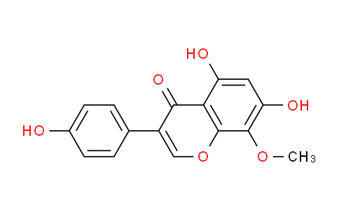 CAS No. 13111-57-4, 5,7-Dihydroxy-3-(4-hydroxyphenyl)-8-methoxy-4H-chromen-4-one