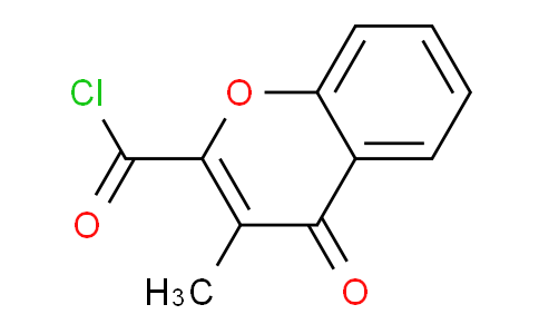 CAS No. 67652-24-8, 3-Methyl-4-oxo-4H-chromene-2-carbonyl chloride