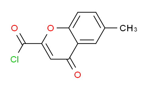 CAS No. 65843-90-5, 6-Methyl-4-oxo-4H-chromene-2-carbonyl chloride