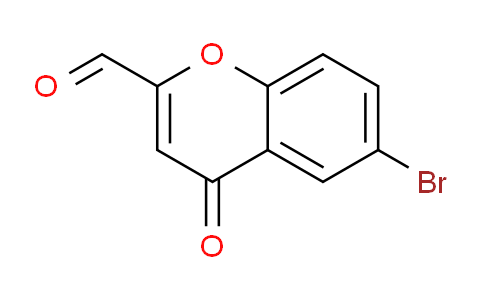 CAS No. 105591-55-7, 6-Bromo-4-oxo-4H-chromene-2-carbaldehyde