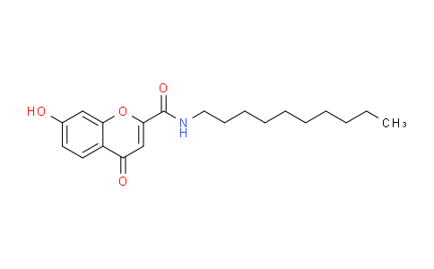 CAS No. 919120-89-1, N-Decyl-7-hydroxy-4-oxo-4H-chromene-2-carboxamide