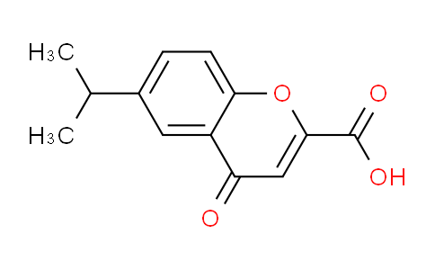 CAS No. 14718-37-7, 6-Isopropyl-4-oxo-4H-chromene-2-carboxylic acid