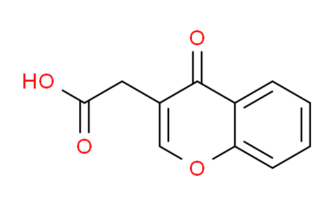 CAS No. 50878-09-6, 2-(4-Oxo-4H-chromen-3-yl)acetic acid