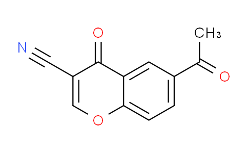 CAS No. 61776-44-1, 6-Acetyl-4-oxo-4H-chromene-3-carbonitrile