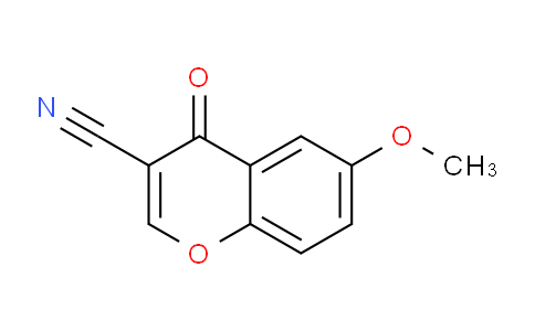 CAS No. 50743-21-0, 6-Methoxy-4-oxo-4H-chromene-3-carbonitrile