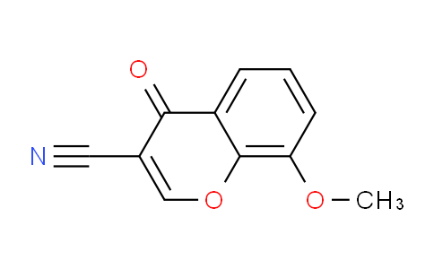 CAS No. 53428-23-2, 8-Methoxy-4-oxo-4H-chromene-3-carbonitrile