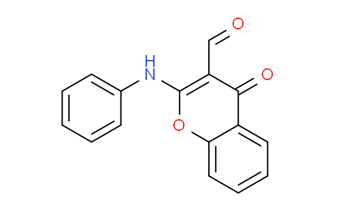 CAS No. 213273-03-1, 4-Oxo-2-(phenylamino)-4H-chromene-3-carbaldehyde