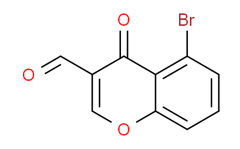 CAS No. 849343-38-0, 5-Bromo-4-oxo-4H-chromene-3-carbaldehyde