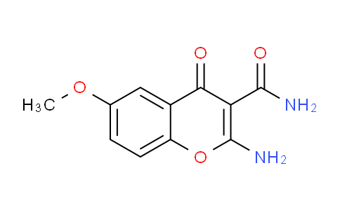 CAS No. 58778-49-7, 2-Amino-6-methoxy-4-oxo-4H-chromene-3-carboxamide